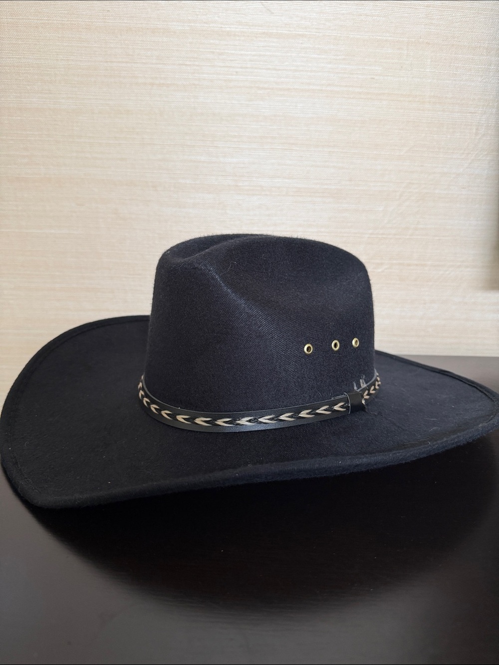 Black Cowboy Hat - Picture 2 of 2